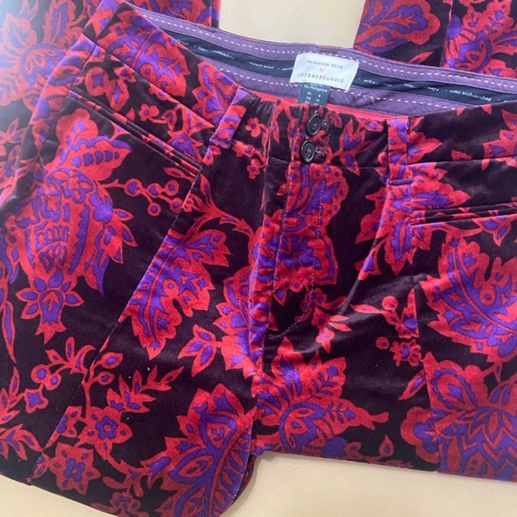Anthropologie Velvet Pant - Picture 2 of 2